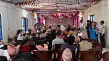 १९ ‌औं नगर अधिवेशन उद्घाटन समारोह ।